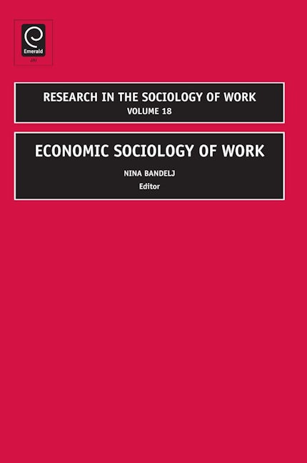 Book cover image for Economic Sociology of Work ISBN: 9781848553682